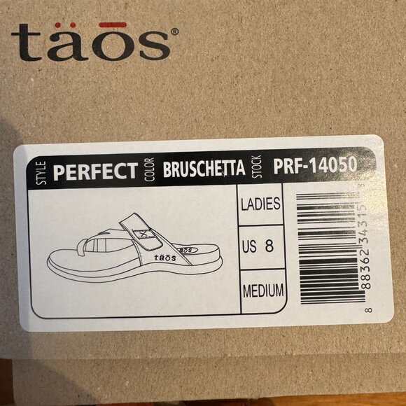 TAOS Women's Perfect Sandal in Bruschetta Size 8 - Picture 6 of 6